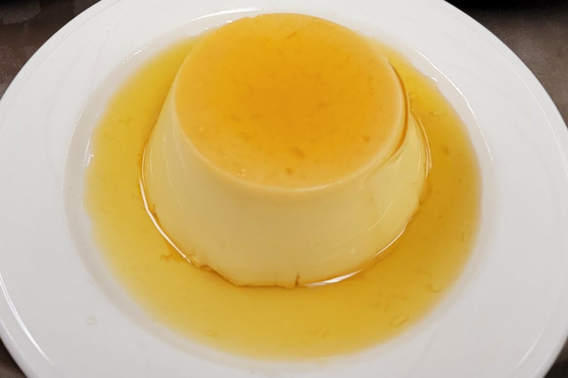 Flan is Home Made Caramel Custard-OLE Flaco's Mexican Steakhouse of Naples