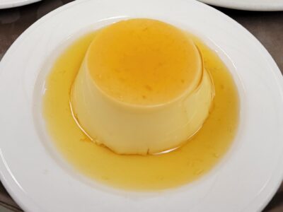 Flan is Home Made Caramel Custard-OLE Flaco's Mexican Steakhouse of Naples