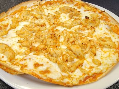 Flaco’s Fiestada Pizza Flaco’s Fiestada Pizza › 10” Mexican Pizza. Cheese with Choice of Beef or Chicken. Located in Naples florida, only a short drive from bonita springs